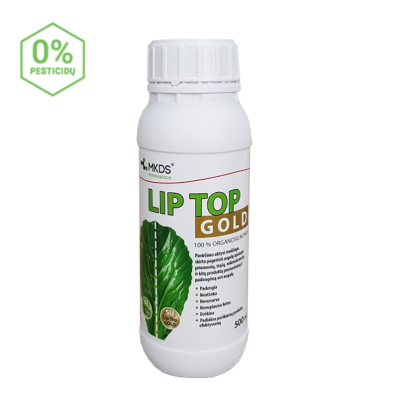 Lip top gold, 500 ml, augalų apsaugos produktų lipnumui padidinti